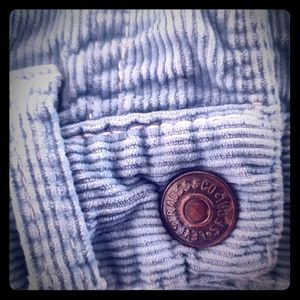 Ventage Children's blue Levi's cords 60's